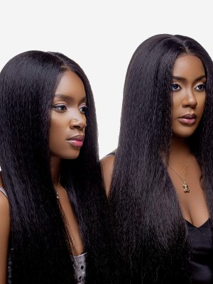 CiCi - Faux Kinky Straight Wig | 5x5 Lace Closure