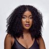 Wig Tiana - Faux Kinky Curly Wig | Glueless Lace Closure US