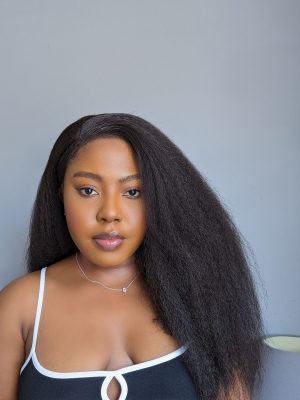 Uyai - Kinky Straight Wig | Natural Faux Wig