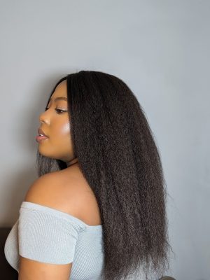 Uyai - Kinky Straight Wig | Natural Faux Wig