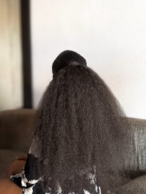 Kinky Straight Ponytail